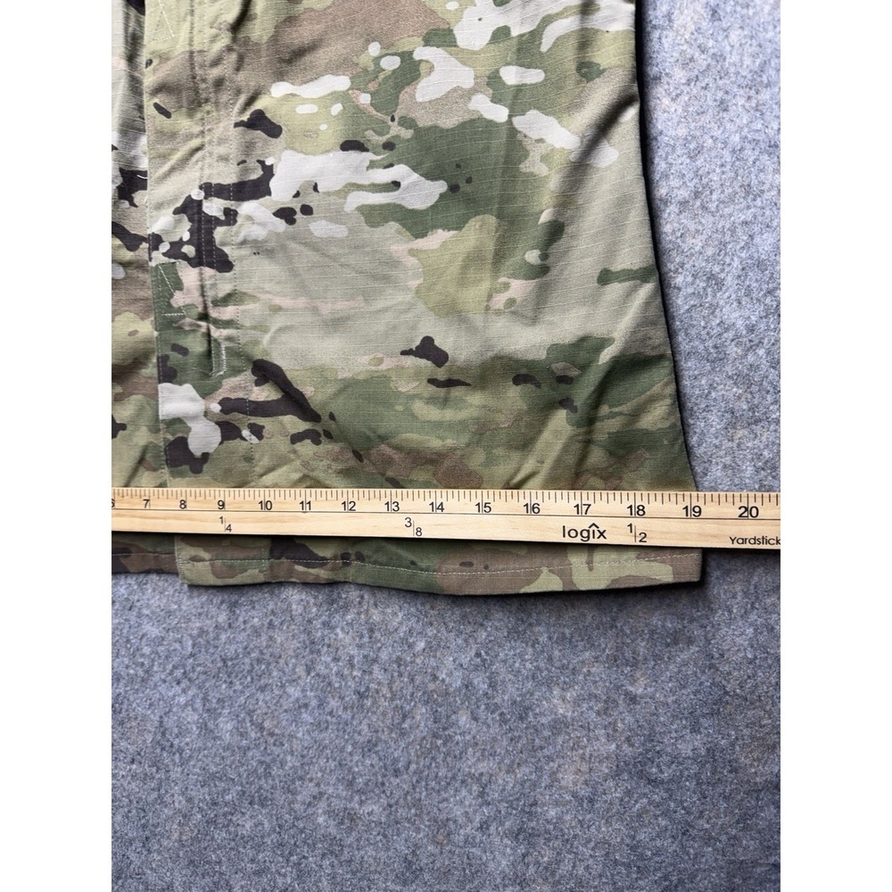 US Army Combat Uniform Jacket MC Camo FR Ripstop‎ Size 33 Long NSN 8415016233001 - Picture 10 of 12